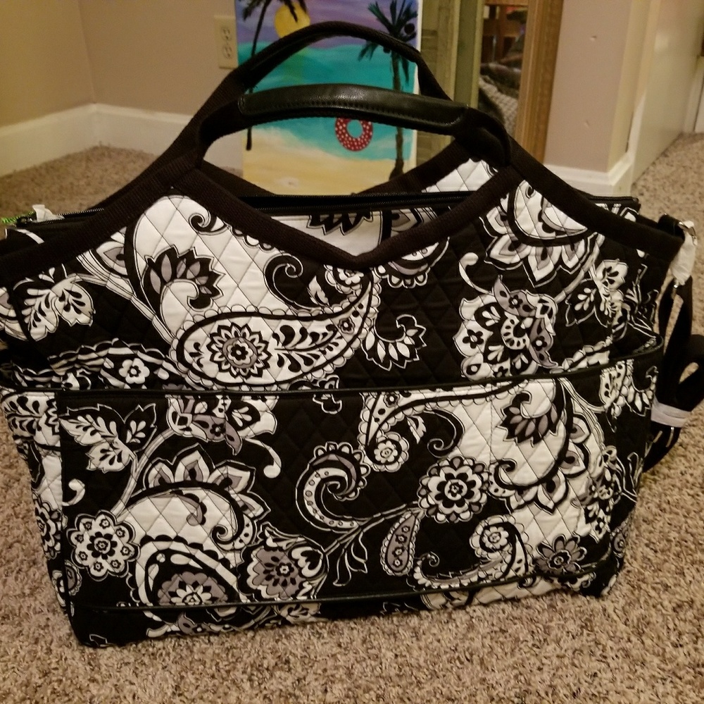 NWT Vera Bradley Large Quilted Travel Bag